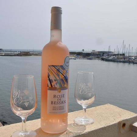 Appartement Avec Balcon, Vue Mer, Piscine, Parking Agde Eksteriør bilde