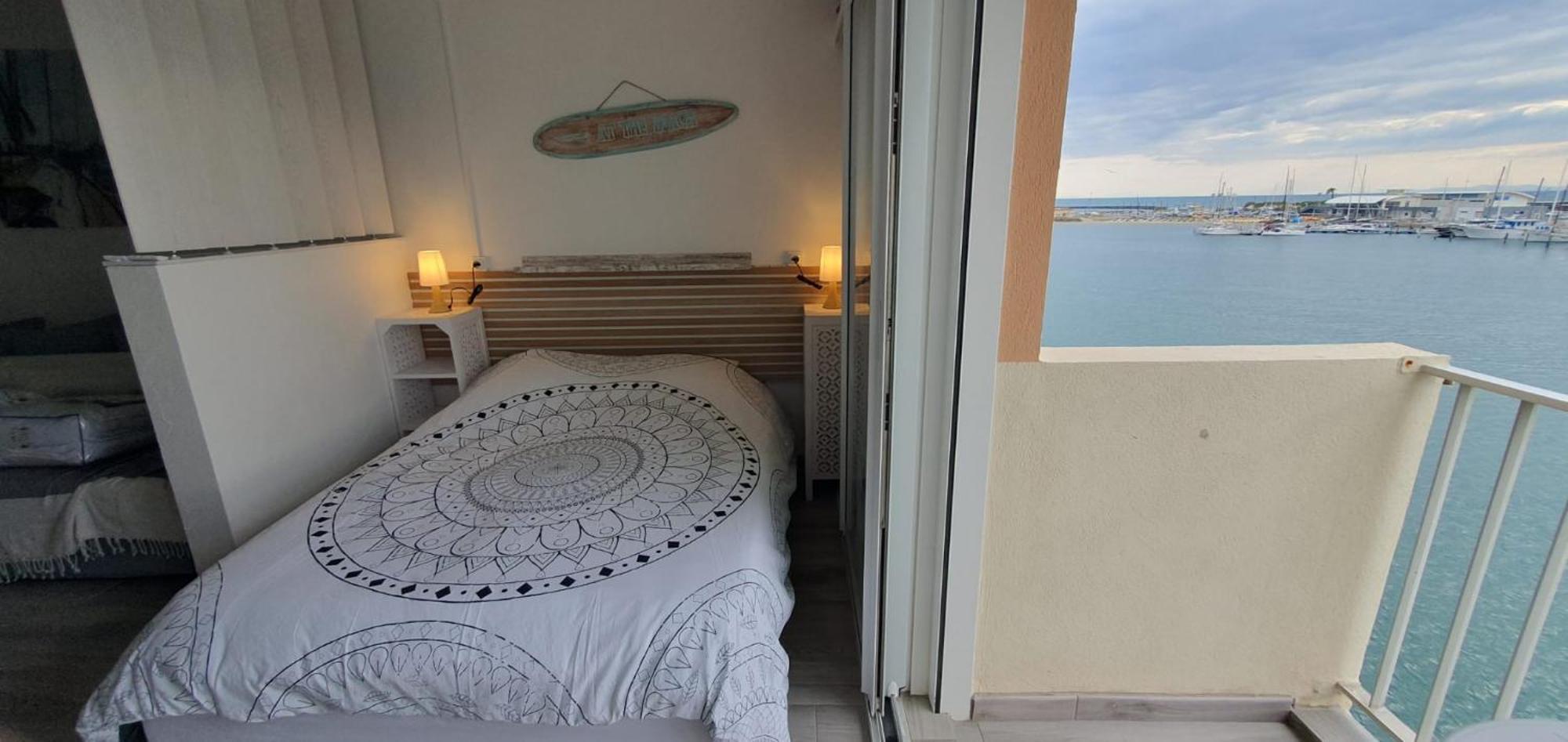 Appartement Avec Balcon, Vue Mer, Piscine, Parking Agde Eksteriør bilde